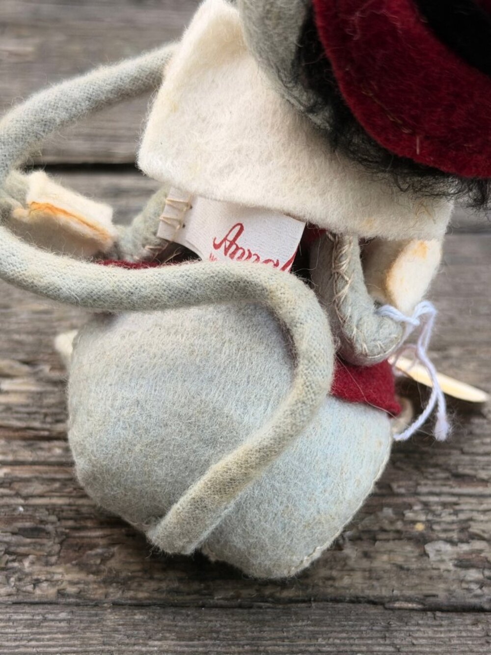 Vintage 1981 Annalee Mobilitee THANKSGIVING Pilgrim 5" Mouse Fall Harvest - Picture 7 of 12
